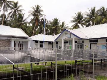 Solar panel di Puskesmas desa
